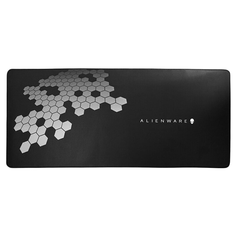 Alienware外星人鼠标垫电竞游戏大号加厚锁边电脑桌软垫天然橡胶