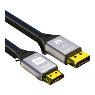 hdmi转dp2k240hz电脑hdmi转显示器dp连接线hdmi dp线hdmi转dp2k180hz hdmi高清线转dp笔记本hdmi线转dp180hz