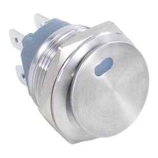 20/22mm 圆形金属船型开关二档三档大电流翘板开关电源按钮Ith20A