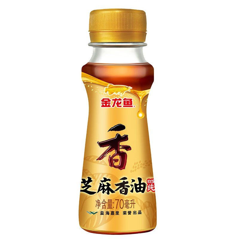 金龙鱼芝麻香油400ml 瓶装香油