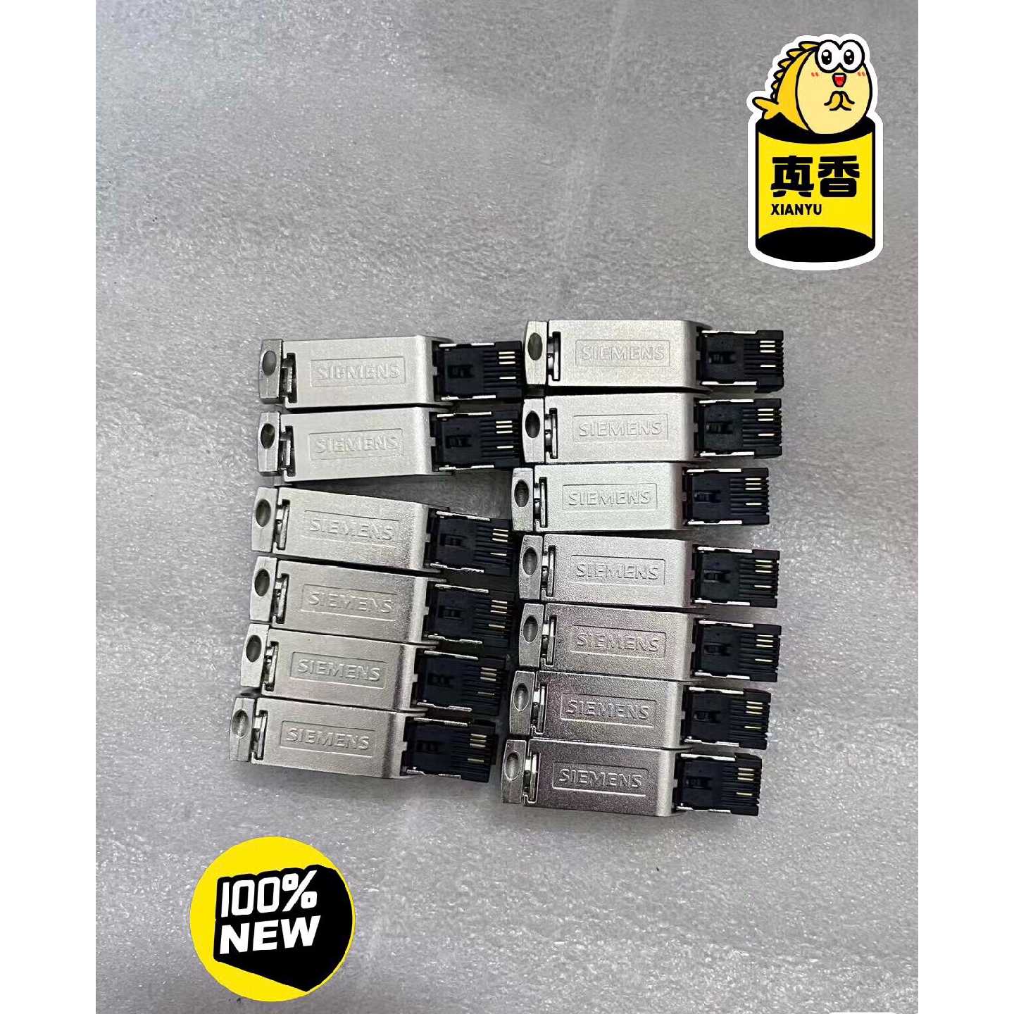 议价西门子/SIEMENS原装正品RJ45四芯水晶接头6GK1