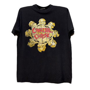 Cannibal Corpse恐怖惊悚短袖T恤Cityboy暗黑高街重磅纯棉半袖潮