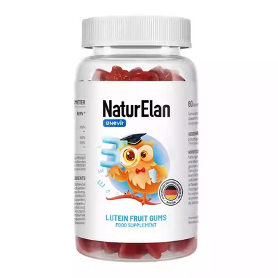 德国呐/兔儿童叶黄素软糖60粒/瓶青少年学生关爱眼睛护眼