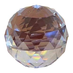 水晶玻璃球单平球刻面球酒瓶塞多切面酒店摄影道具拍摄珠子钻石球