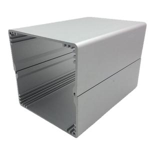 铝合金壳体锂电池电源盒子仪表机箱线路板外壳型材铝壳铝盒90X90