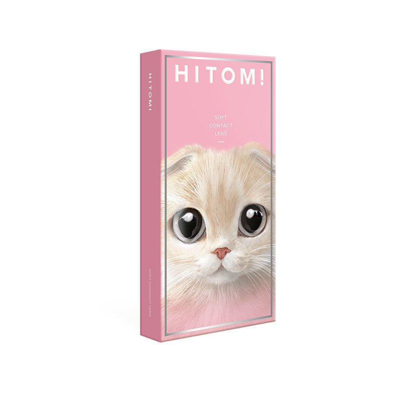 HITOMI希多蜜水光猫美瞳半彩色隐形眼镜