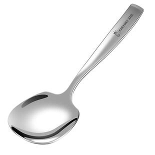 CHEEMEE316不锈钢加厚公用勺子大号分餐勺酒店餐厅专用大公勺食堂