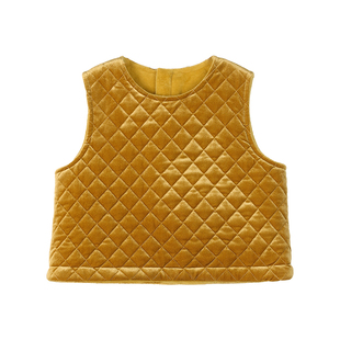 小O宝Okids童装宝宝丝绒套装女超好看2025冬装女童富家千金套装裙