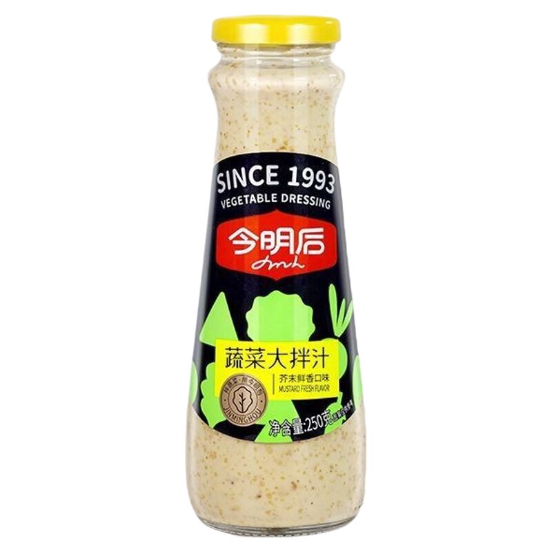 今明后蔬菜大拌汁沙拉酱250g装