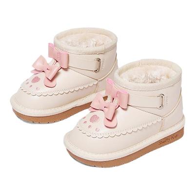 斯纳菲女童冬季公主雪地靴