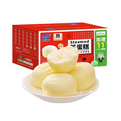 港荣奶香蒸蛋糕充饥代餐健康糕点商品详情