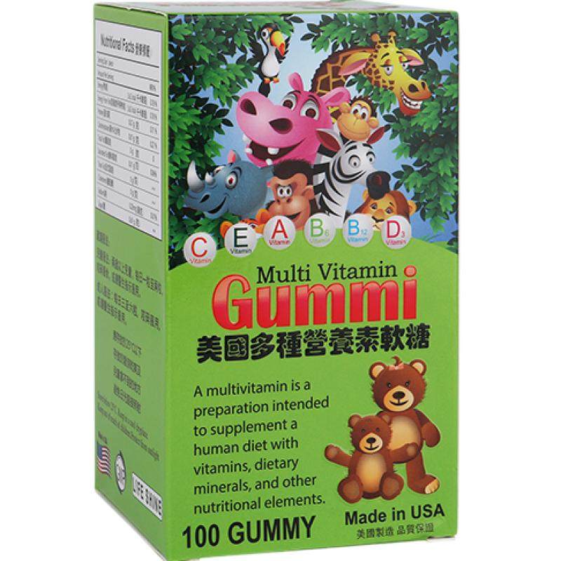 美国综合多种营养素软糖儿童成人
