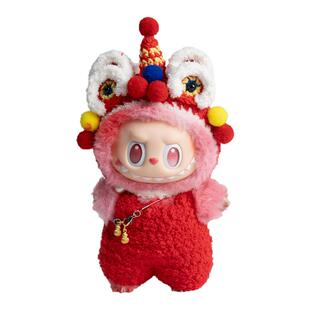 hugbuddy抱抱布迪拉布布labubu娃衣搪胶公仔潮玩手工钩针帽子衣服