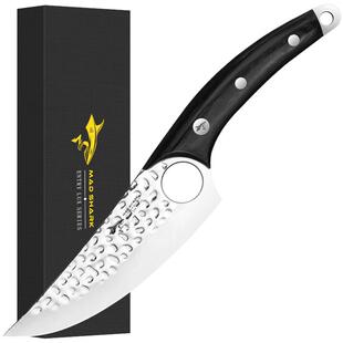 【自营】狂鲨德国进口剔骨刀杀猪专用扒剥羊皮尖刀水果屠宰分割肉