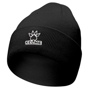 卡尔美针织帽秋冬男女毛线帽百搭时尚显脸小防寒保暖帽运动帽子