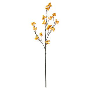 LIVETAI发财果幸运果客厅浆果 仿真花红果冬青相思豆仿真绿植浆果