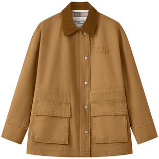 Marc O'Polo/MOP2026春季新款时尚美拉德复古拼色牛仔外套夹克女