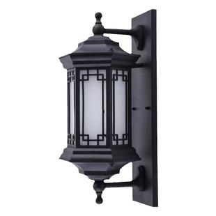 户外壁灯防水家用别墅大门口阳台中式庭院室外墙太阳能壁灯门柱灯