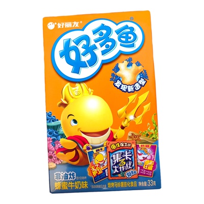 好多鱼烧烤味膨化食品