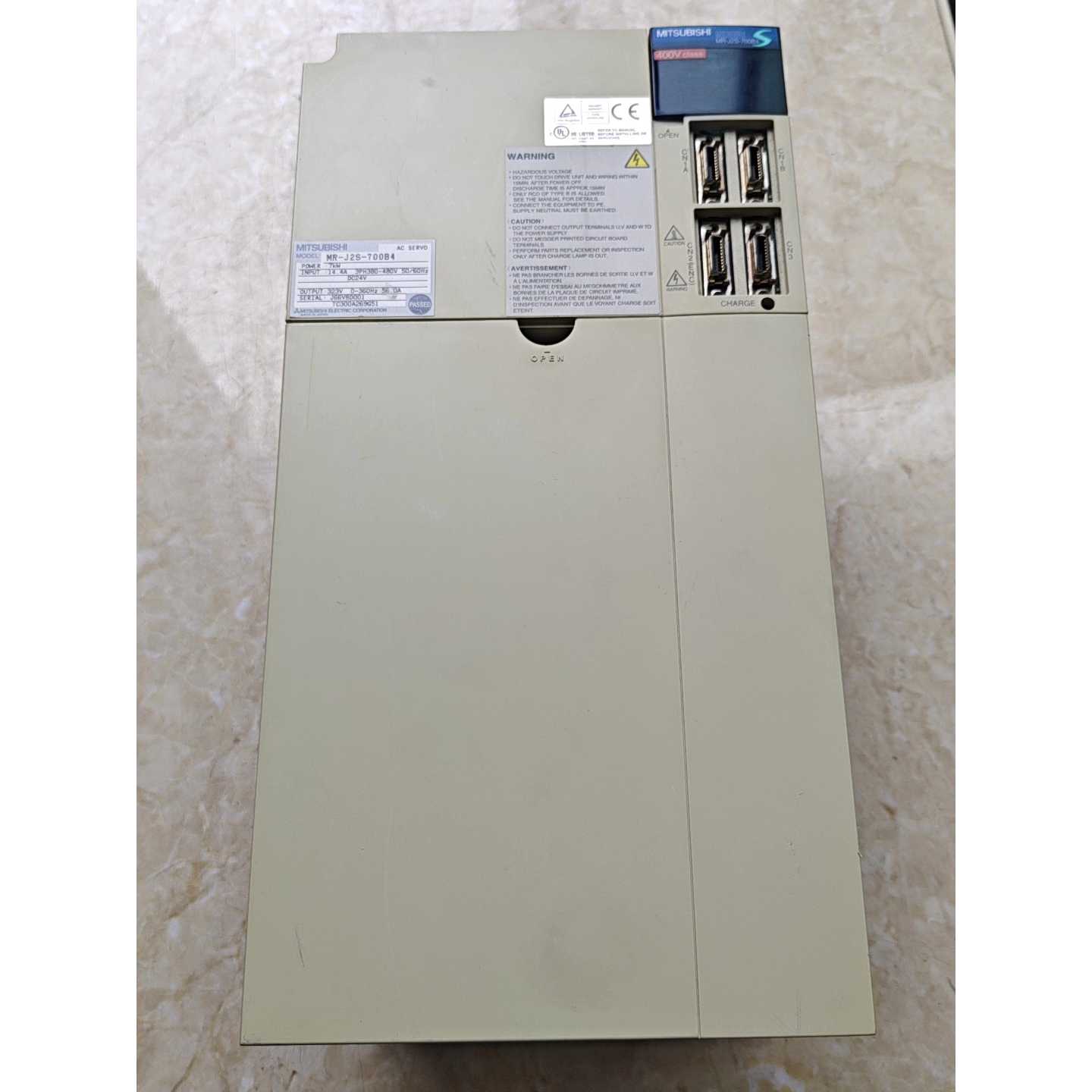 【议价-可维修】MITSUBISHI 伺服驱动器 MR-J2S-700B4 7KW/二手均