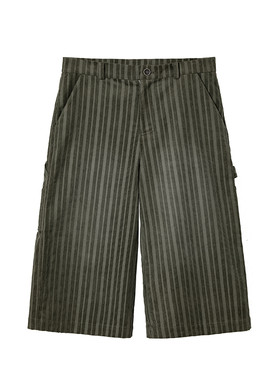 mocuishle（MCSL）「沙龙」灯芯绒七分短裤 PANTS