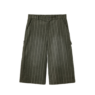 mocuishle（MCSL）「沙龙」灯芯绒七分裤 PANTS