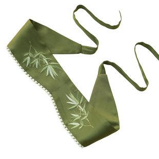 亦有竹【今夜白】春夏提花丝质珍珠黑色飞机袖套装印花裥裙