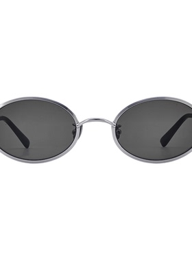 Fakeme宋雨琦同款椭圆金属墨镜