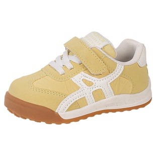 女童皮鞋2026新款春秋儿童软底鞋子男童皮面阿甘鞋小女孩休闲单鞋