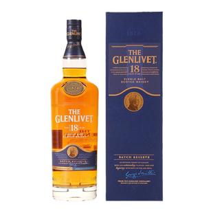 格兰威特 18年陈酿单一麦芽苏格兰威士忌欧洲版海外正品洋酒700ml