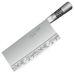 小师傅菜刀家用厨房切片刀斩切刀商用厨师专用不锈钢切菜刀切肉刀