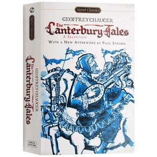 坎特伯雷故事集 The Canterbury Tales 英文原版小说 诗体短篇小说集 英国诗歌之父乔叟 双韵体作品 英语专业推荐 原版进口书