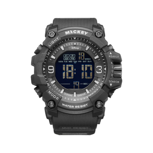 迪士尼电子手表男款2026新款学生运动防水夜光腕表数字显示电子表