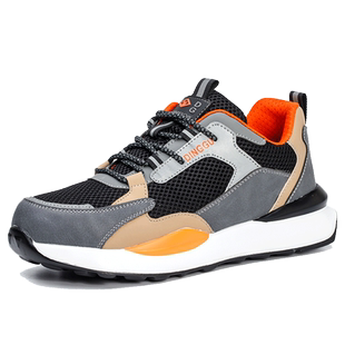 劳保鞋男款男士防砸防刺穿轻便工作鞋子工地钢头钢板新款冬季防臭