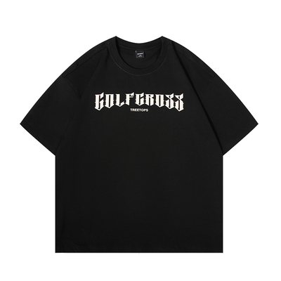 GOLFCROSS短袖宽松男女款T恤