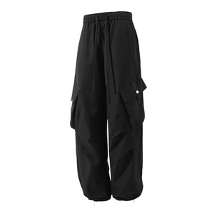 回力加绒工装裤男冬季2025新款加厚户外登山冲锋裤男生直筒休闲裤