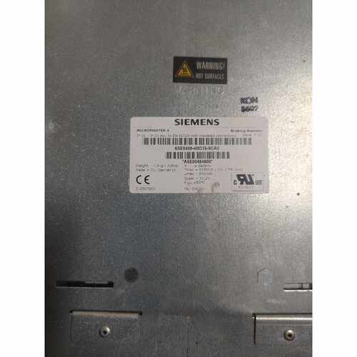 西门子制动电阻6SE6400-4BD16-5CA0 拆机件，