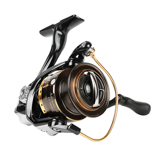 路亚纺车轮远投专用微物全碳素正品金属浅线杯超轻海竿渔轮钓鱼轮