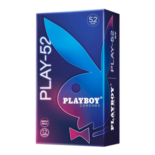 PLAYBOY进口避孕套经典润滑不干涩超官方正品旗舰店男用安全套薄