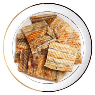 宁波舟山特产现烤鳗鱼片熟鱼片香烤鳗鱼块鳗鱼干即食海鲜零食小吃