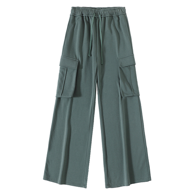 CryingCenter慵懒工装拖地长裤