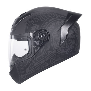 LS2全盔男女摩托车骑士情侣机车头盔四季防雾大尾翼通用FF352