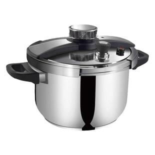 爱妻高压锅家用燃气电磁炉通用加厚304不锈钢防爆压力锅3-4-5人