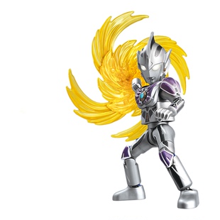 新款布鲁可积木人奥特曼群星版S第一弹一整盒盲盒拼装玩具手办克1