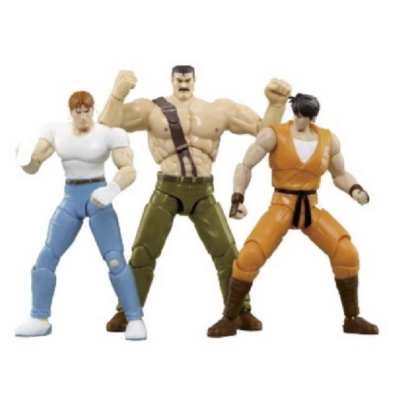 52TOYS 闪电奇舞 快打旋风 街机 游戏 科迪 凯 哈格 可动 模型