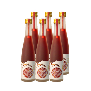 【丰收酒官方旗舰店】果酒山楂酒8度低度酒女士微醺果酒330ml/瓶