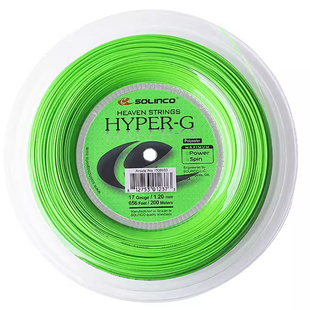 索林科网球线Solinco Tour Bite/HYPER-G SOFT五角聚酯硬线大盘线
