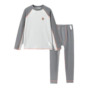 巴拉巴拉儿童保暖内衣套装宝宝加厚睡衣男童保暖秋衣秋裤冬装新款