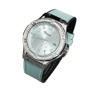 海达豪力高级时尚百搭女款小众轻奢石英女士镶钻手表潮流生日礼物