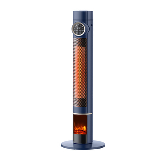 康佳暖风机取暖器家用石墨烯电暖器气2025新款仿真火焰语音热风机